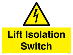 Lift Isolation Switch